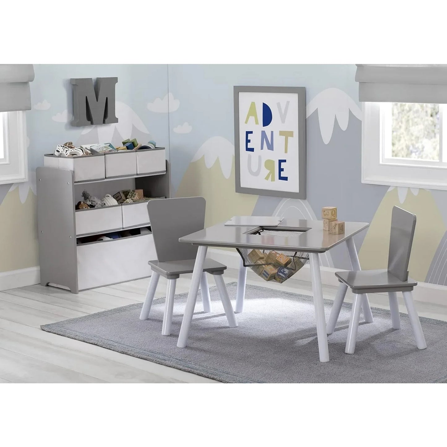 4-Piece Toddler Playroom Set