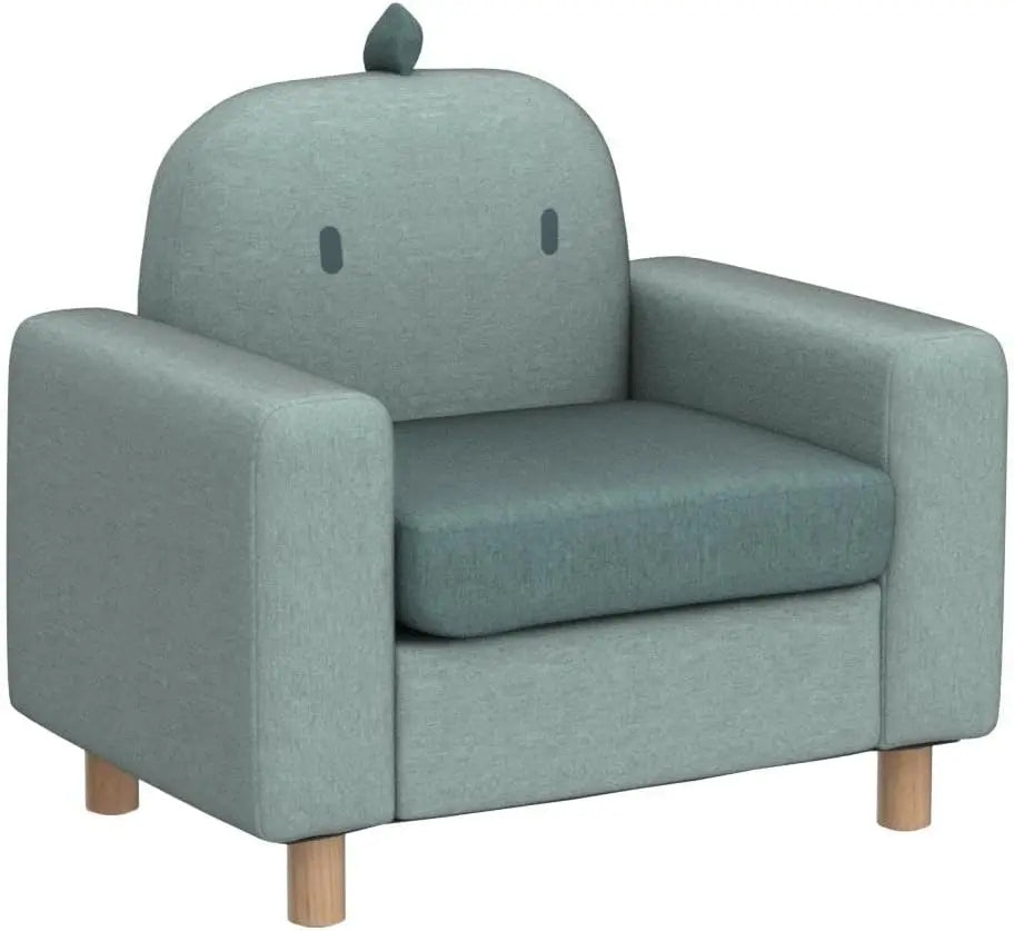 Cartoon Sofa Chair W/Wood Frame, Thick Cushion