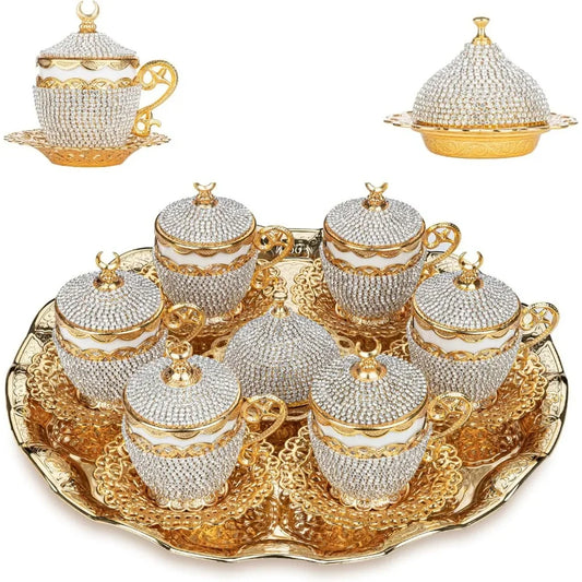 27 Pc Turkish Coffee Cup Set