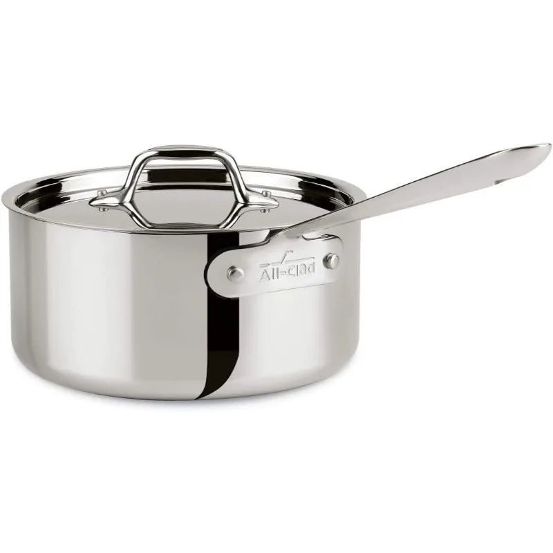 8QT All-Clad Specialty Stainless Steel Stockpot, Multi-Pot with Pasta Strainer