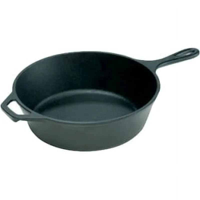 Lodge Cast Iron 10.25" / 3.2 Quart Seasoned Deep Skillet