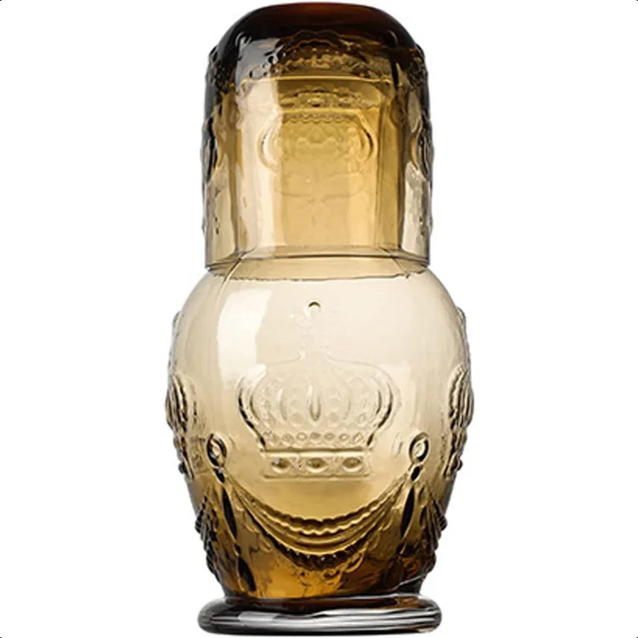 Retro Bedside Water Carafe with Tumbler