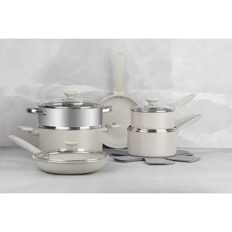 20pcs Desert Cookware Collection by Granitestone - Kitchen in a Box