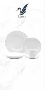 Royal Rose Floral 45-Piece Dinnerware Set