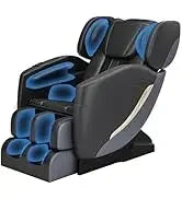 Full Body Zero Gravity Chair with 8 Fixed Massage Rollers,6 Auto Modes, Waist Heated, Bluetooth Speaker