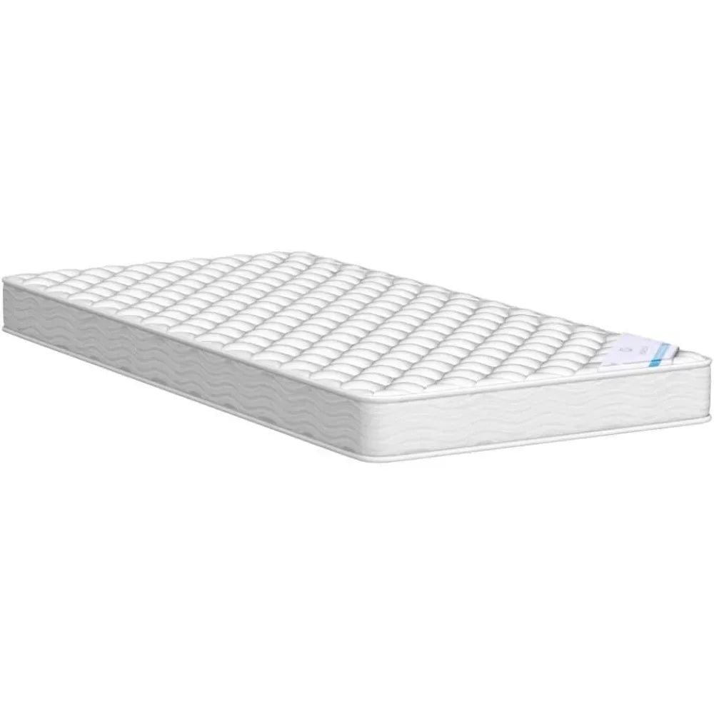 Comfort Sleep 6-Inch Mattress GreenFoam Certified - Twin White Mattress