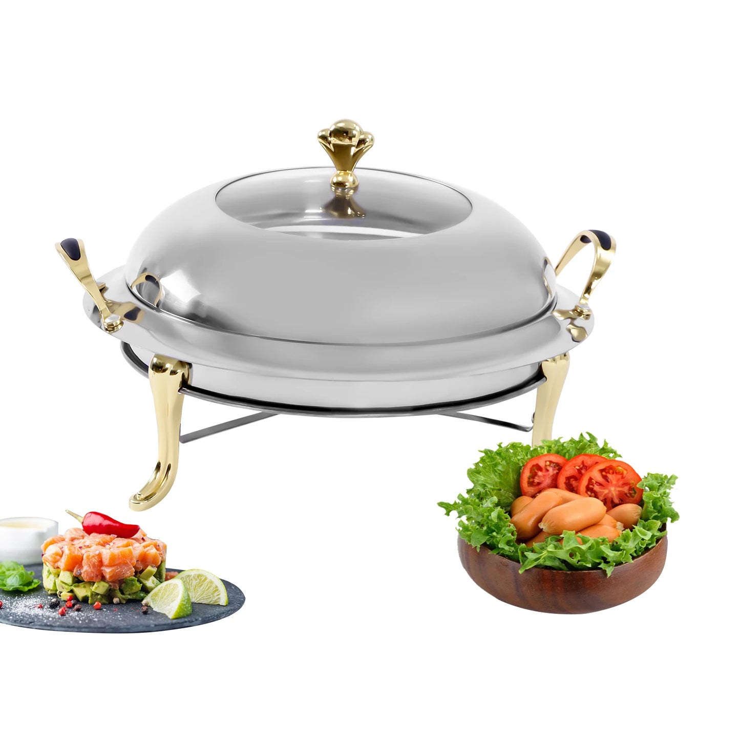 3L Stainless Steel Chafing Dish Set