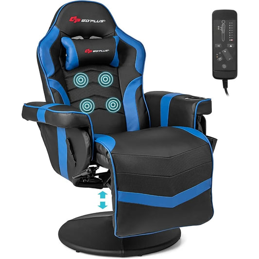 Adjustable Massage Gaming Recliner Chair