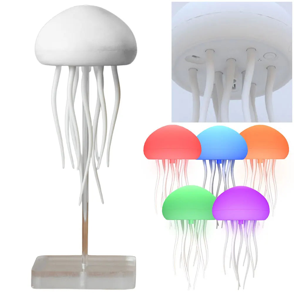 Voice Control Jellyfish Atmosphere Night Light