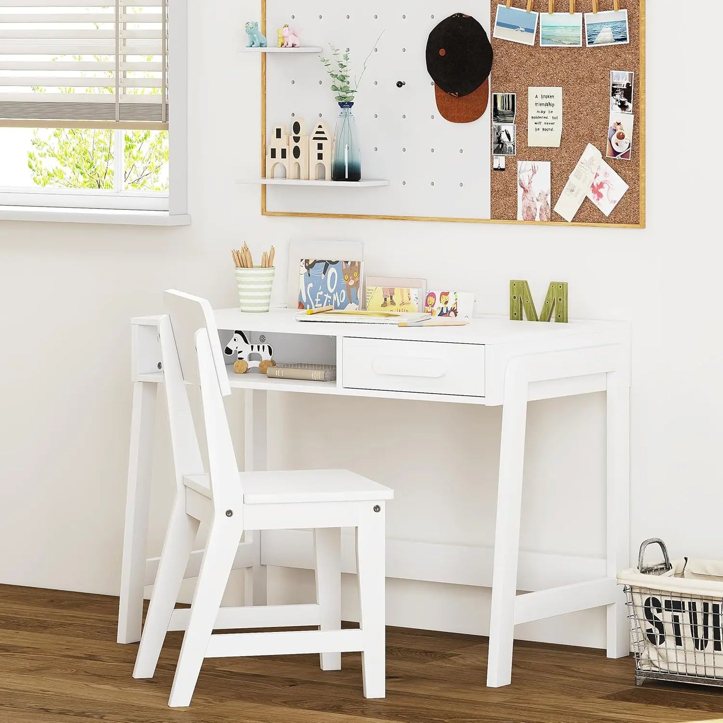 Student's Writing Desk and Chair Set