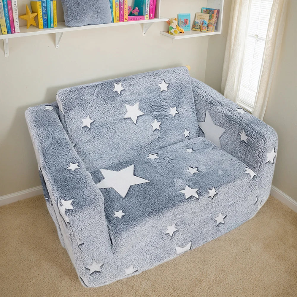 2-in-1 Folding Cute and Lazy Sofa