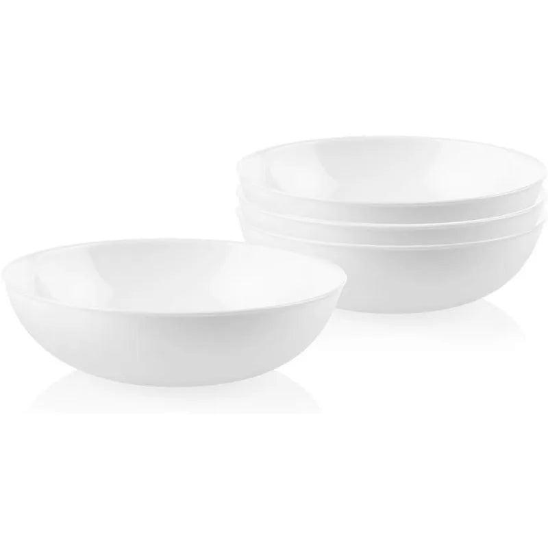 Vitrelle 18-Piece Service for 6 Dinnerware Sets, Triple Layer Glass and Chip Resistant