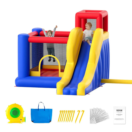 Inflatable Bounce House For Kids Ages 4-8