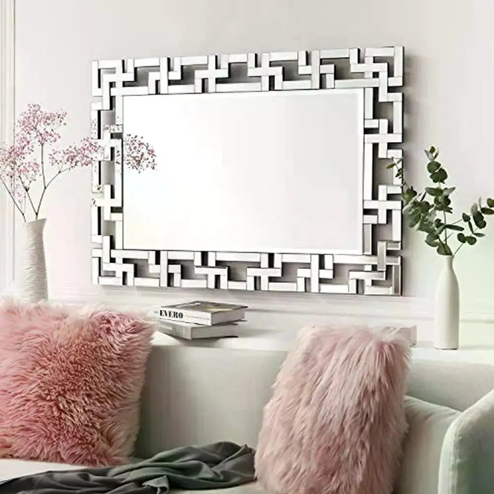 Large Rectangular Venetian Wall Mirror