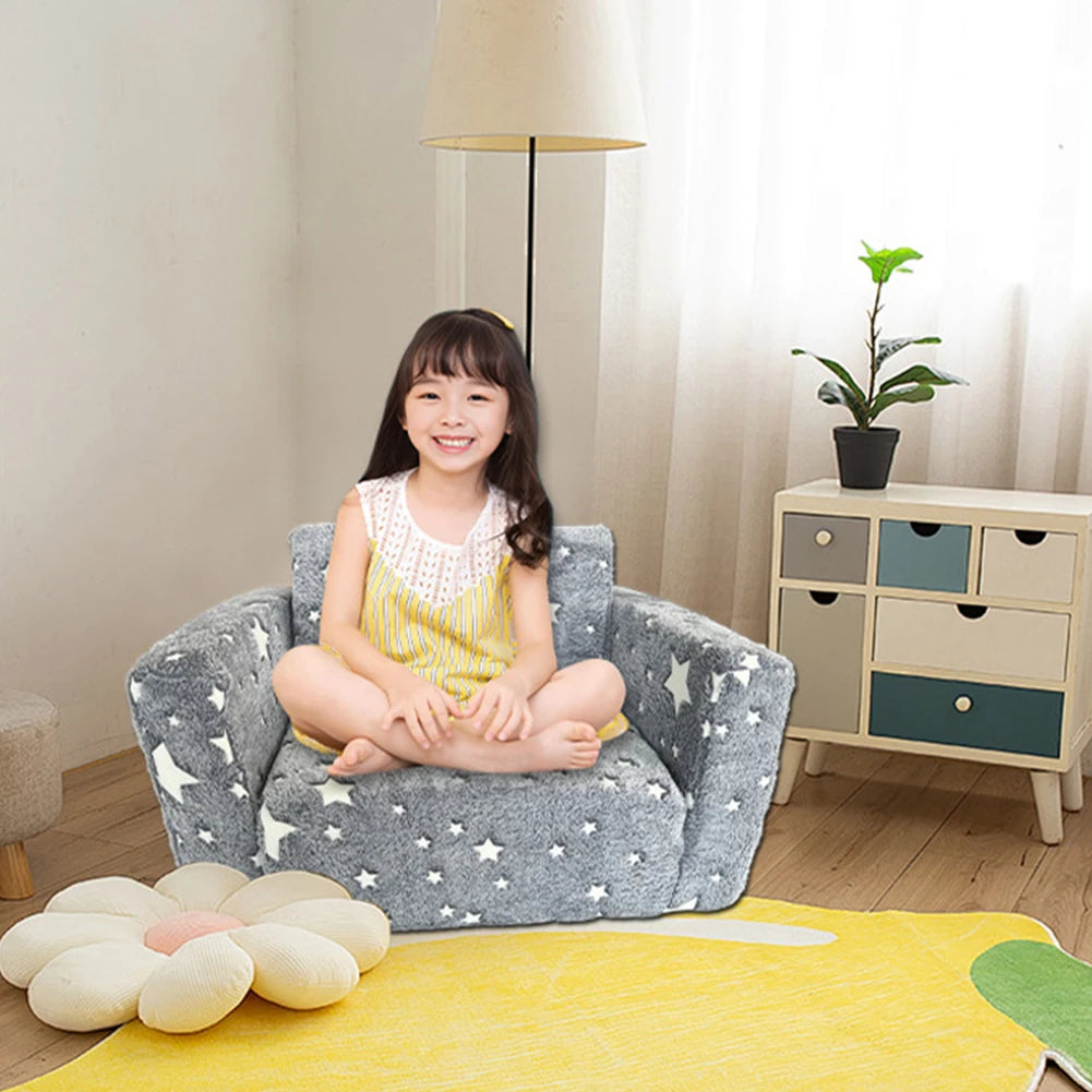 2-in-1 Folding Cute and Lazy Sofa