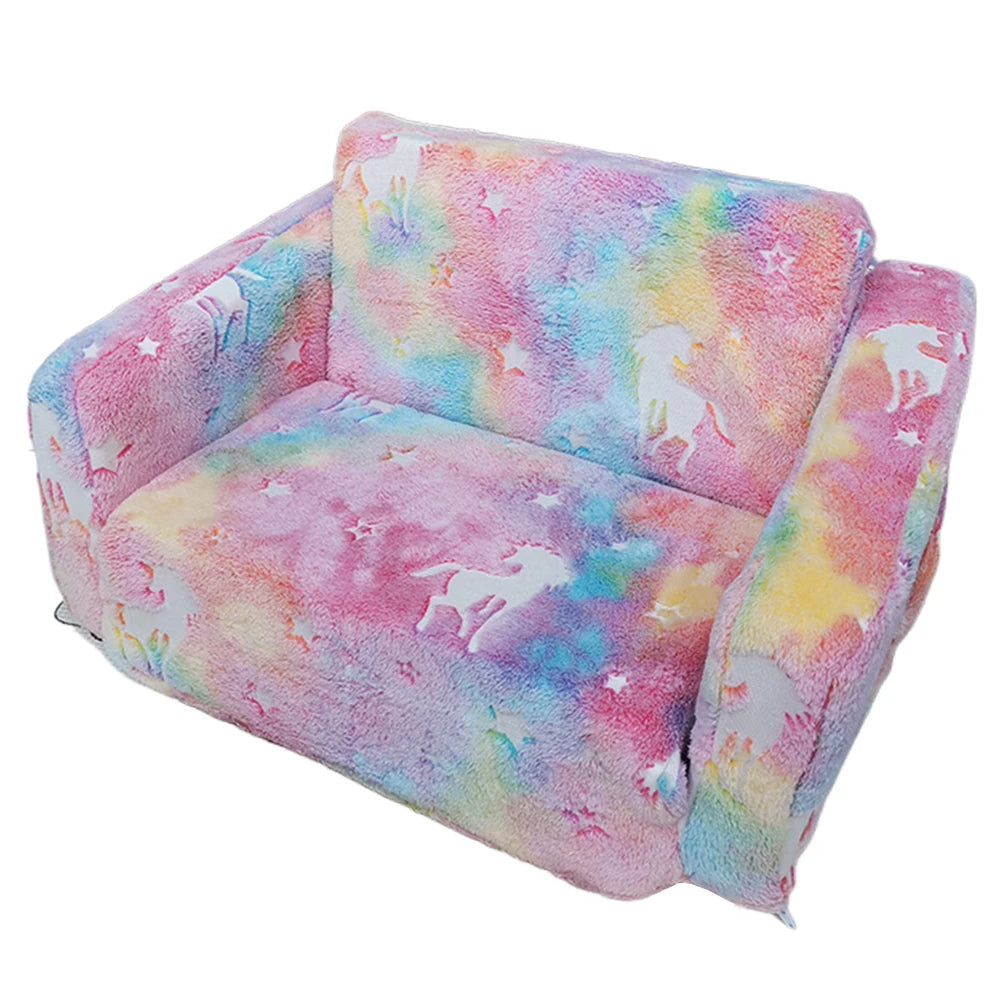 2-in-1 Folding Cute and Lazy Sofa