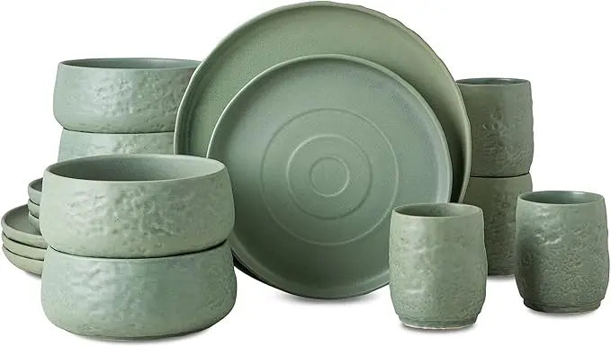 Stone by Mercer 16-Piece Stoneware Dinnerware Set