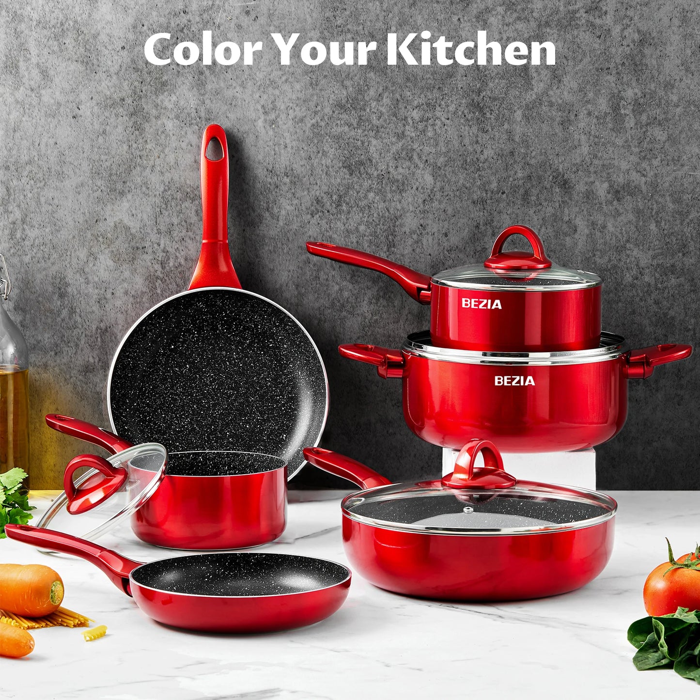 10 Piece Induction Cookware Set