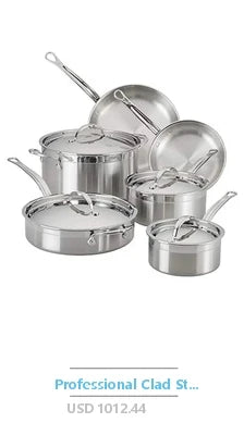 16-Piece Cookware Set with Saucepan, Dutch Oven, Skillet, Stock Pot, Rectangular Dish, Cookbook, Silicone Utensils & Wood Spoon.