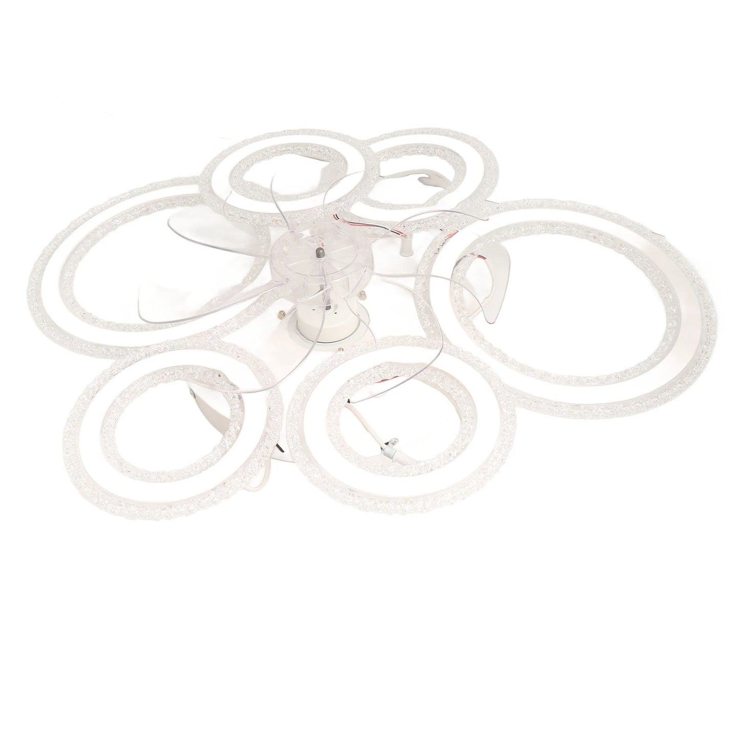 Unique Simple Nordic Flush Mount Ceiling Fan Light