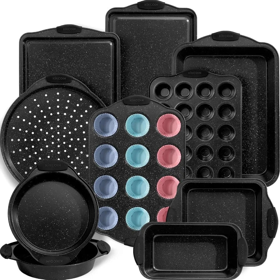 22 PCS Stackable Nonstick Bakeware Set