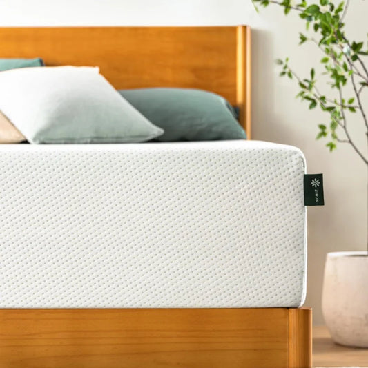 ZINUS 10 Inch Green Tea Memory Foam Mattress [New Version] - Size Optional