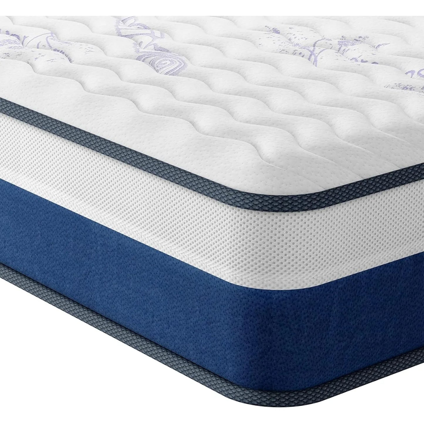 Tight Top 10/12 Inch Innerspring Hybrid Mattress/Bed in a Box