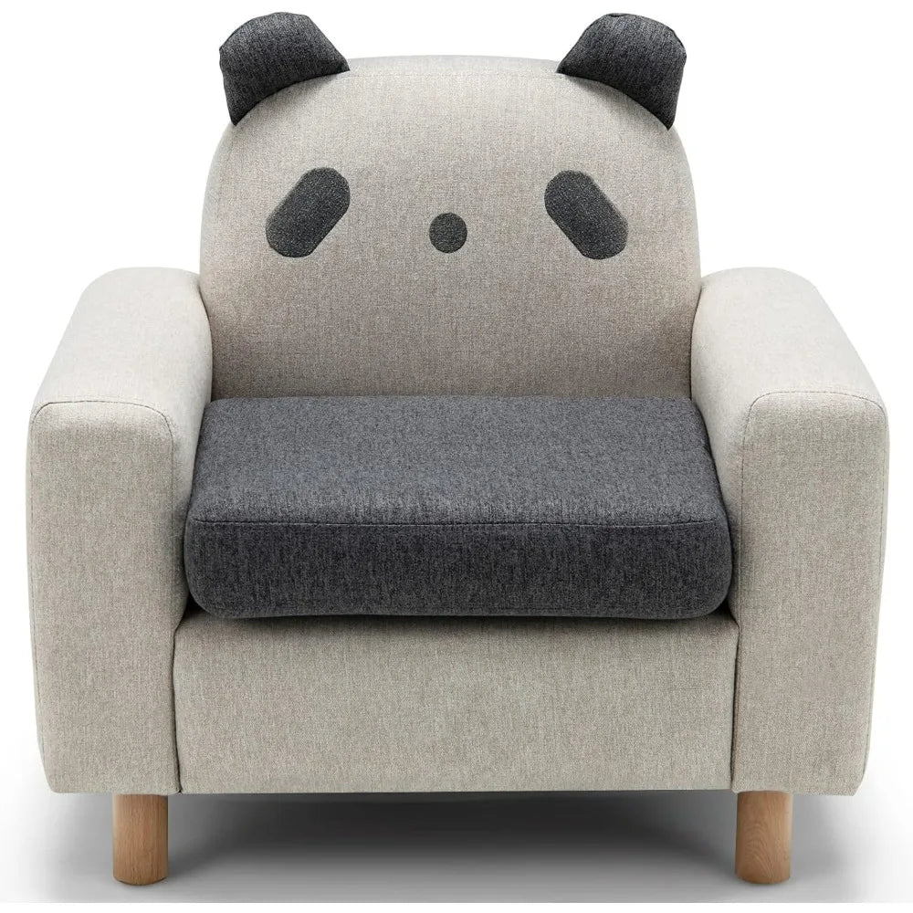 Cartoon Sofa Chair W/Wood Frame, Thick Cushion