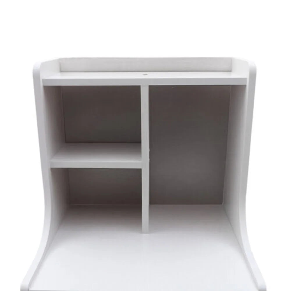 Easy Assembly Storage Nightstand with 3 Drawers