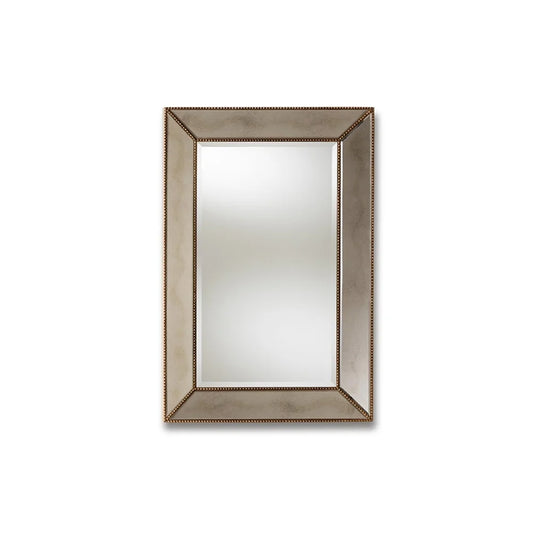Antique Gold Finished Accent Wall Mirror