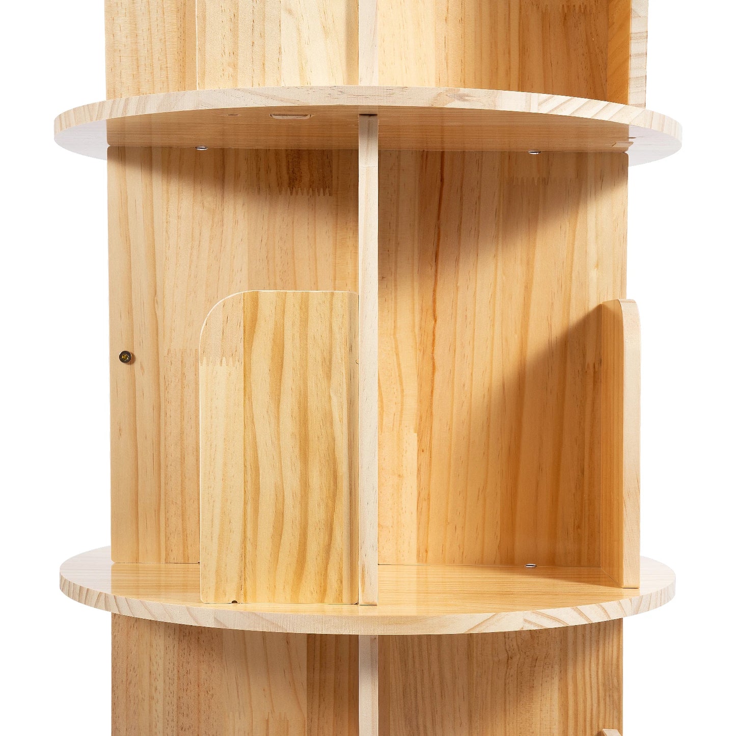 Kids' 6-Tier 360° Rotating Bookshelf