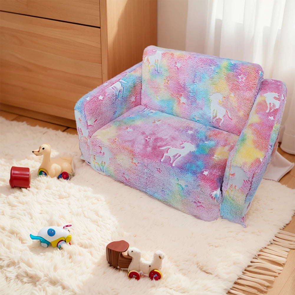 2-in-1 Folding Cute and Lazy Sofa