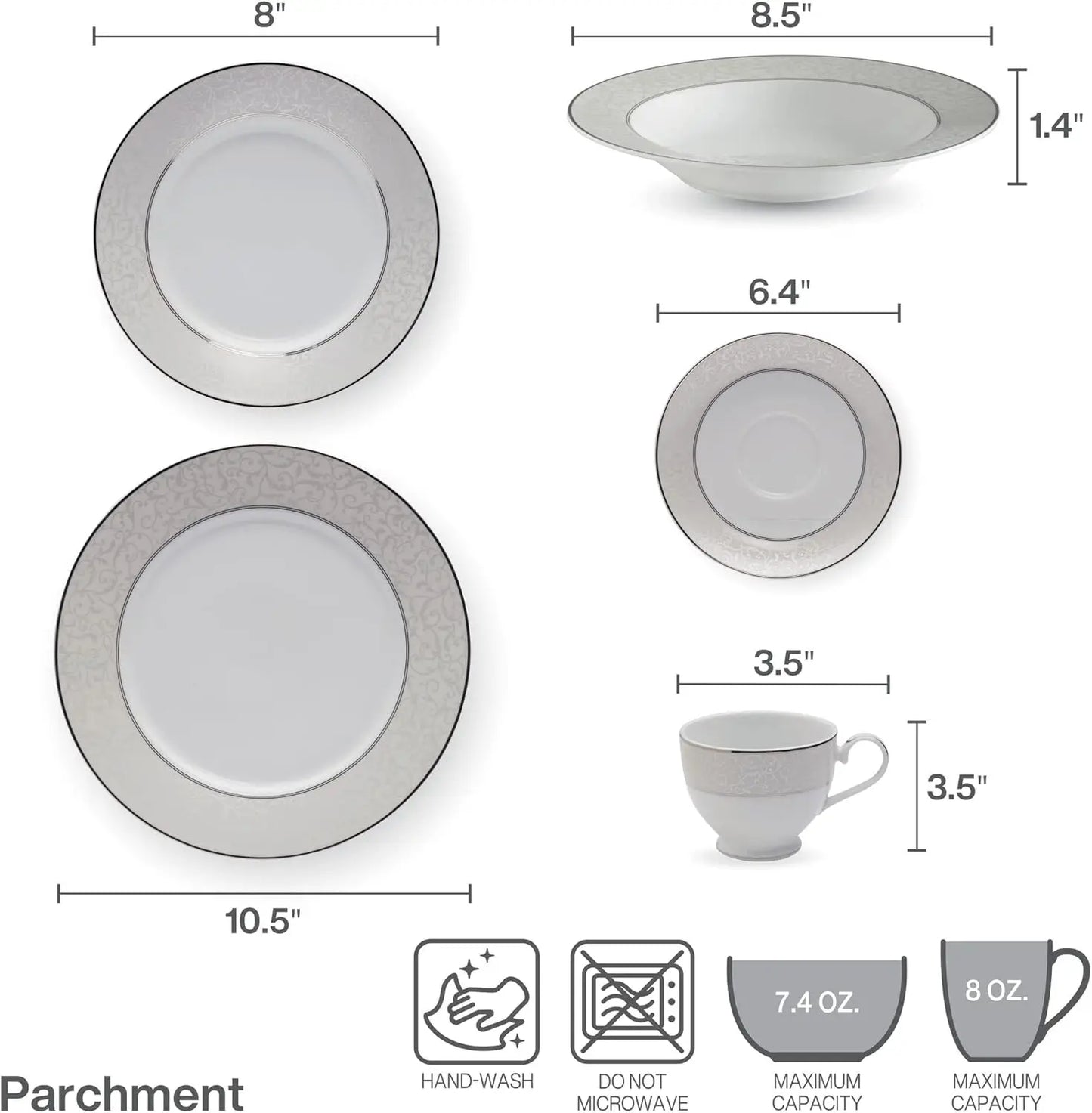 40-Piece Dinnerware Set