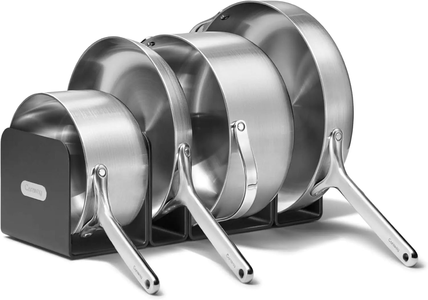 4 Piece 5-Ply Stainless Steel Cookware Set