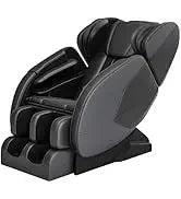 Full Body Zero Gravity Chair with 8 Fixed Massage Rollers,6 Auto Modes, Waist Heated, Bluetooth Speaker