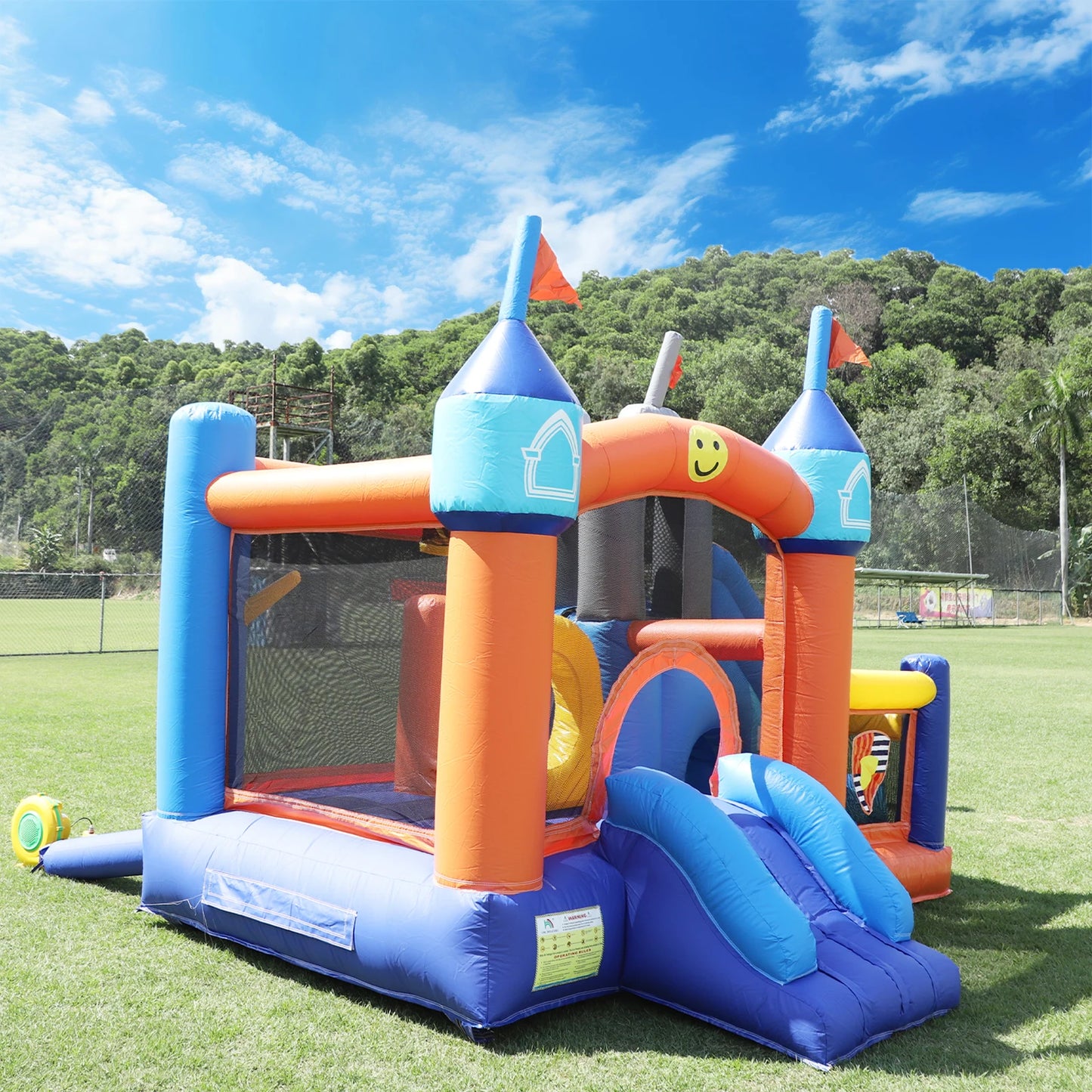 Commercial Inflatable Bounce House, with Blower