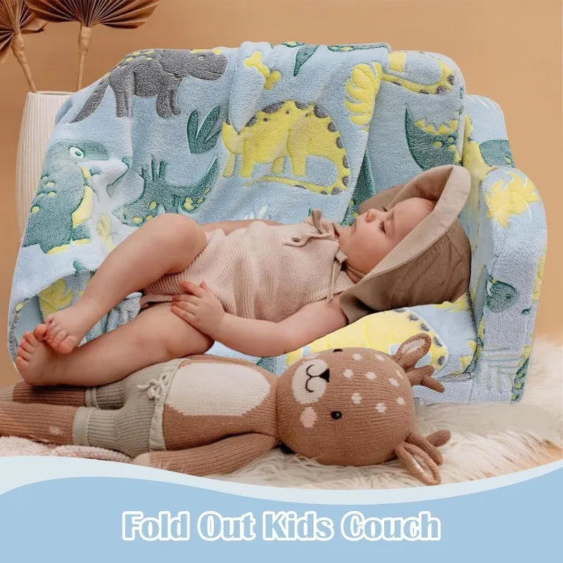 Comfy Baby Fold Out Convertible Sofa Couch