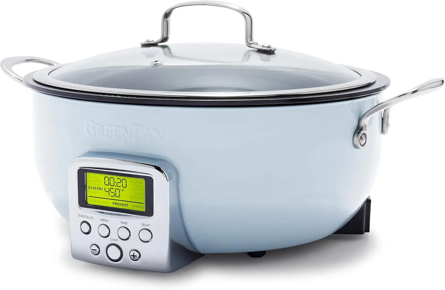 Elite Essential Smart Electric 6QT Skillet Pot