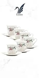 Royal Rose Floral 45-Piece Dinnerware Set