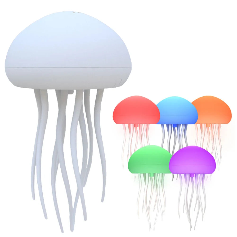 Voice Control Jellyfish Atmosphere Night Light