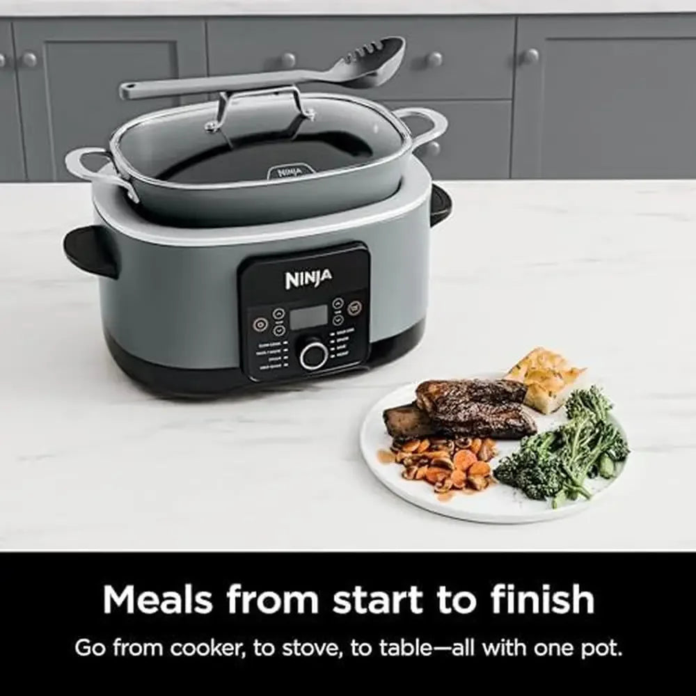 8-in-1 Ninja Foodi PossibleCooker PRO 8.5 Quart Multi-Cooker, Glass Lid Included