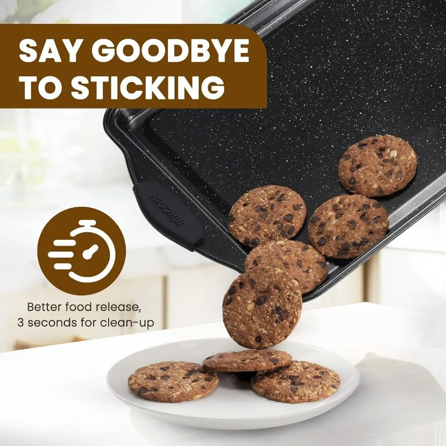 22 PCS Stackable Nonstick Bakeware Set