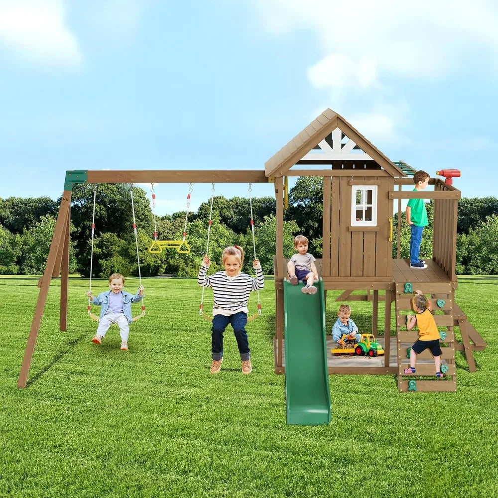 10 In 1 Playground Swing Set