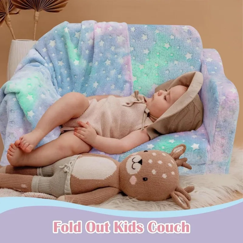 Comfy Baby Fold Out Convertible Sofa Couch