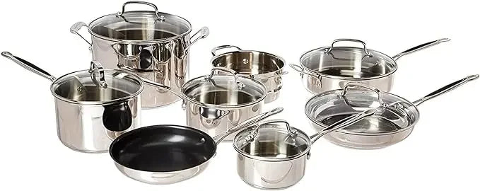 Cuisinart Chef's Classic Collection Stainless Steel Cookware Set