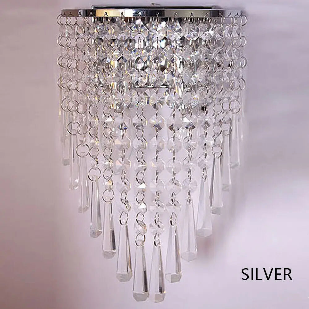 Modern Crystal Wall Lamp Sconce Home Decoration