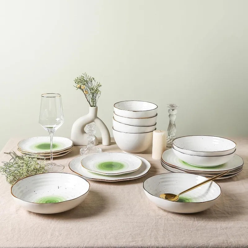 Luma Porcelain Dinnerware Set, 16-Piece - Service for 4