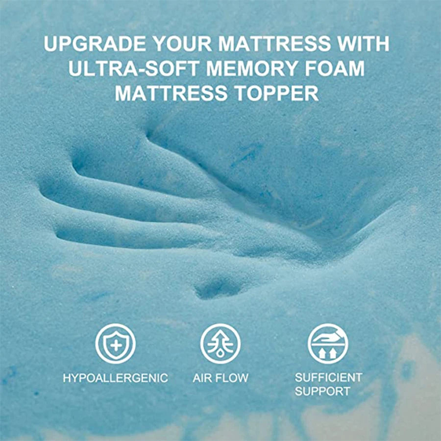 King Size Mattress in a Box, 10 Inch Hybrid Mattress Full Gel Swirl Memory Foam Mattress Topper