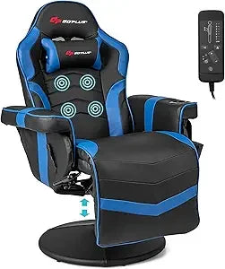 Adjustable Massage Gaming Recliner Chair