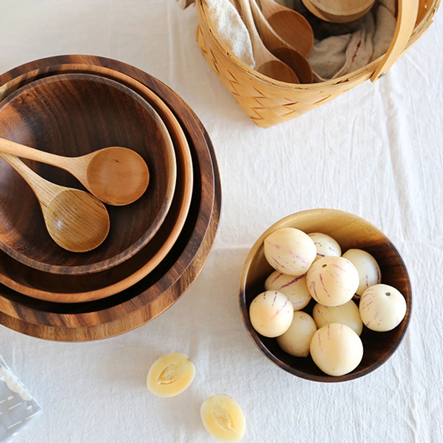 6PCS/SET 10/8cm Good Grade Eco-Friendly Japanese Salad Bowl